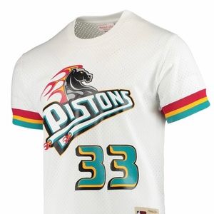 Grant Hill Detroit Pistons Mitchell & Ness Mesh XL